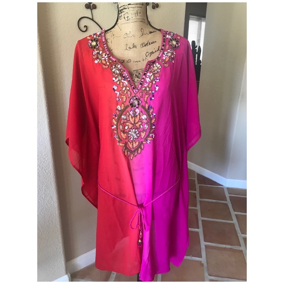 Dresses & Skirts - Caftan/ Summer Cover-up New With Tags X-Large♥️♥️
